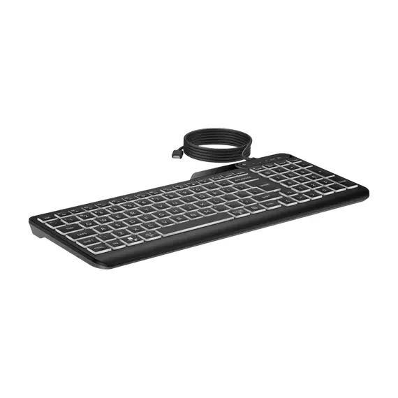 Tastatură HP 400, Cu fir, Negru, 5 image
