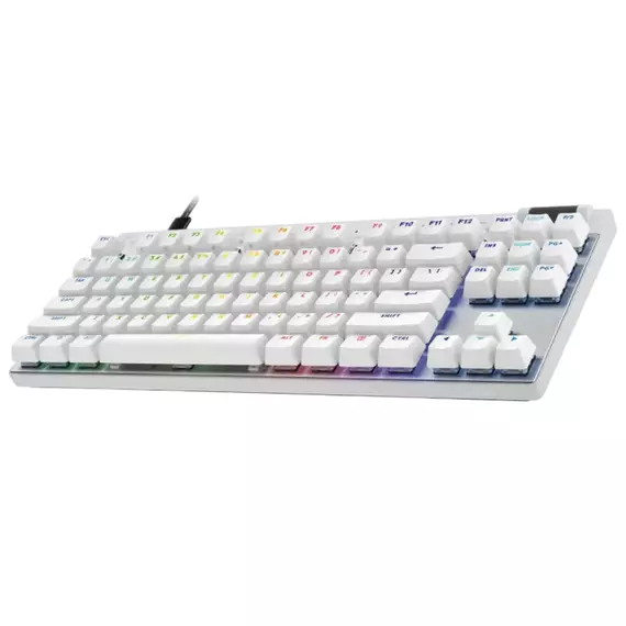 Tastatură Logitech G Pro X TKL Rapid, Cu fir, Alb, 4 image