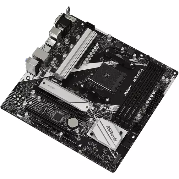 Placă de bază ASRock A520M PRO4, AM4, AMD A520, Micro-ATX, 4 image