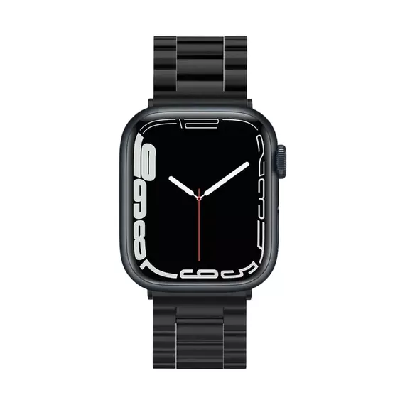 Curea pentru ceas Spigen Modern Fit, Oţel inoxidabil, Negru, 3 image
