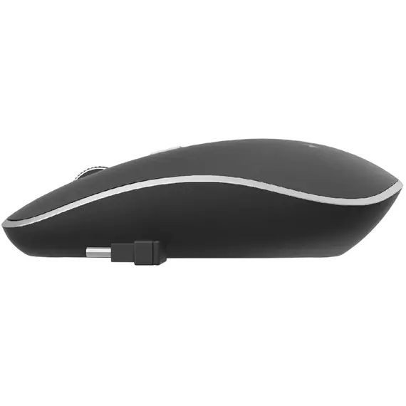 Mouse Wireless Gembird MUSW-4BSC-01, Negru, 5 image
