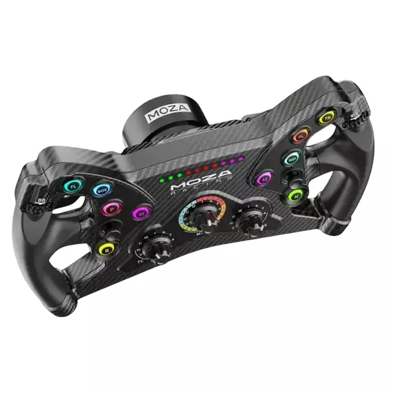 Volan Gaming MOZA KS, Negru, 3 image