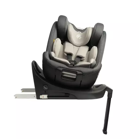 Scaun auto Caretero Fortis i-Size, Grupa 0+/1/2/3 (0-36 kg), Gri, 5 image