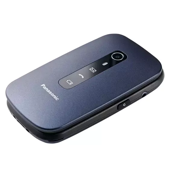 KX-TU550 Panasonic 4G Blue Clam Shell, 2 image
