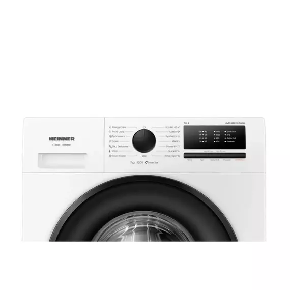 Mașină de spălat Heinner HWM-HMN7012IVSMA, 7kg, Alb, 2 image