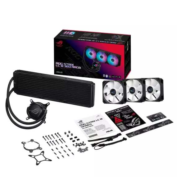 Cooler procesor ASUS ROG STRIX LC III 360 ARGB, 7 image