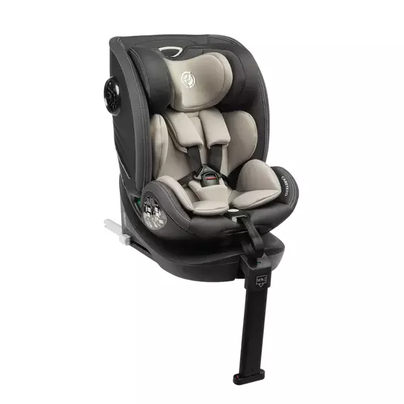 Scaun auto Caretero Fortis i-Size, Grupa 0+/1/2/3 (0-36 kg), Gri, 4 image