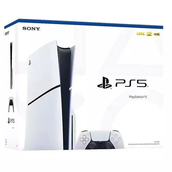 Consolă de jocuri SONY PlayStation 5 Slim, Alb, 4 image