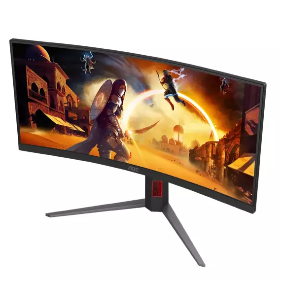 34" Monitor Gaming AOC CU34G4, VA 3440x1440 WQHD, Negru, 8 image