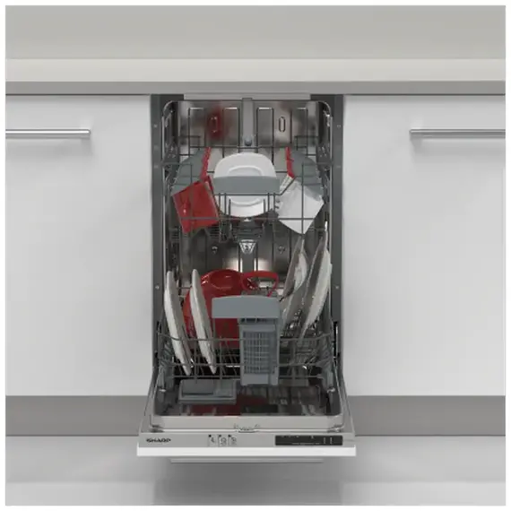 Mașină de spălat vase Sharp QWNS12I49EXEU, 3 image