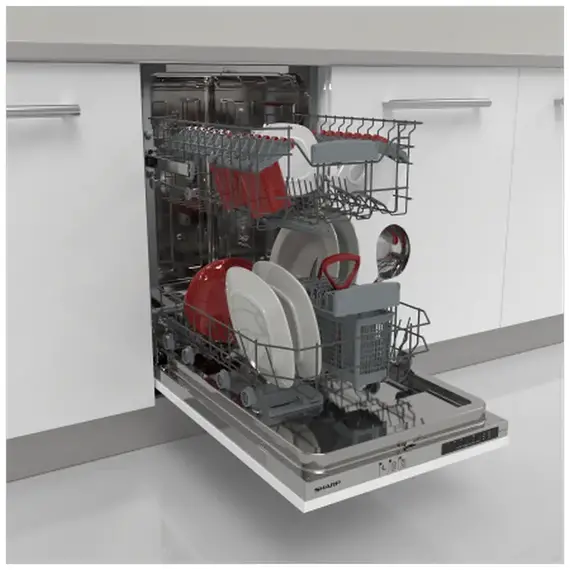 Mașină de spălat vase Sharp QWNS12I49EXEU, 5 image