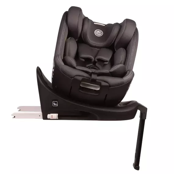 Scaun auto Caretero Fortis i-Size, Grupa 0+/1/2/3 (0-36 kg), Grafit, 3 image