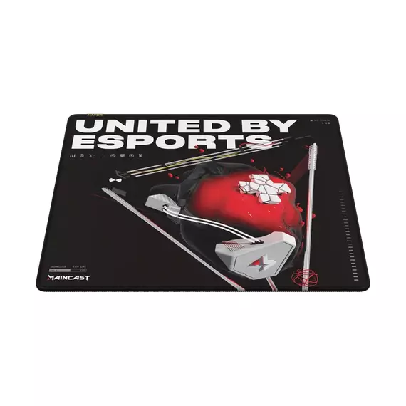 Mouse Pad pentru jocuri HATOR Tonn eSport Maincast Edition, Large, Negru, 2 image