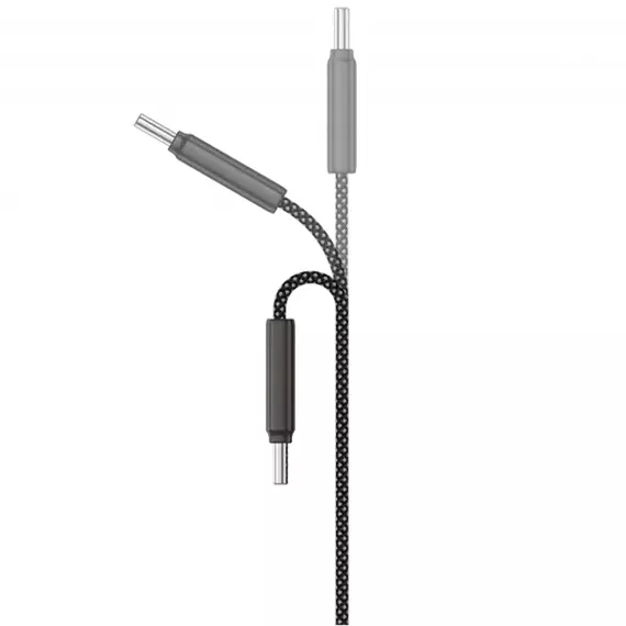 Cablu Type-C (Type-C), Proove AirLine 60W (1m), Black, 4 image