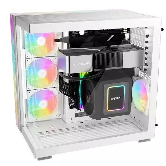 Carcasă PC be quiet! Ligh Base 600 LX, Midi-Tower, Fără PSU, Alb, 4 image