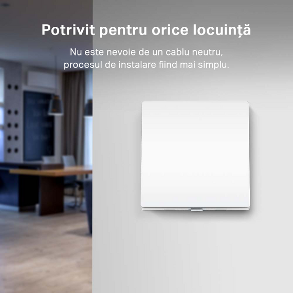 Comutator inteligent de lumină TP-LINK Tapo S210, Alb, 5 image