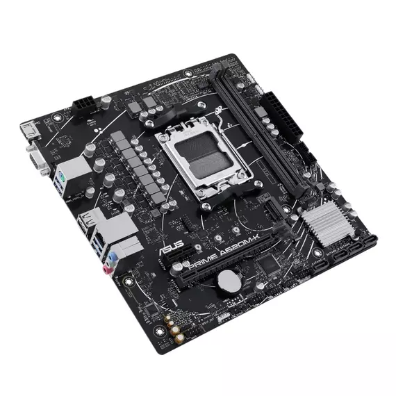 Placă de bază ASUS PRIME A620M-K, AM5, AMD A620, Micro-ATX, 6 image