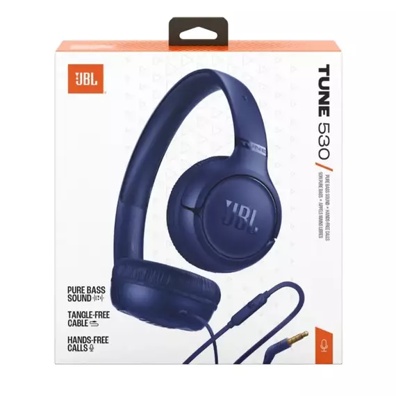 Căști JBL T530, Albastru, 4 image