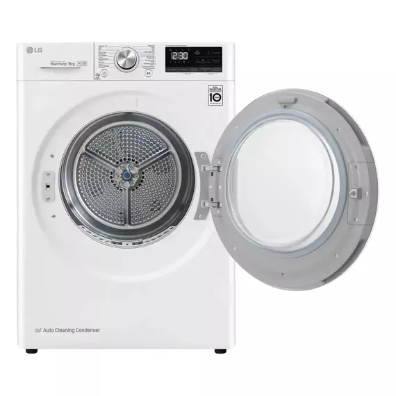 Uscător de rufe LG RH80V9AV3N, 8kg, Alb, 5 image
