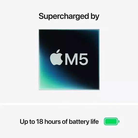 NB Apple MacBook Air 15.3" MDVK4RU/A Midnight (M5 16Gb 1Tb) 70W charger, 2 image