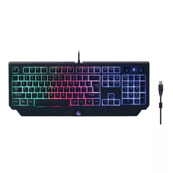 Set Tastatură + Mouse + Mouse Pad + Căști Gembird GGS-UMGL4-01, Cu fir, Negru, 5 image