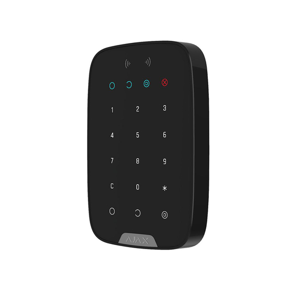 Tastatură tactilă fără fir Ajax KeyPad Plus, Negru, 7 image