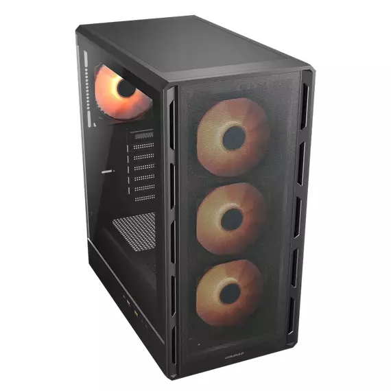 Carcasă PC Cougar Airface Pure PRO, Midi-Tower, Fără PSU, Negru, 8 image