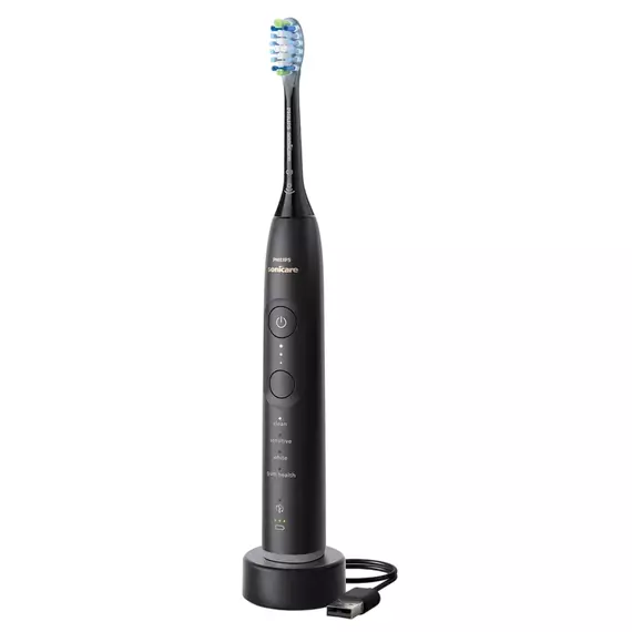 Periuța de dinți electrică sonică Philips HX7429/03, Negru, 4 image