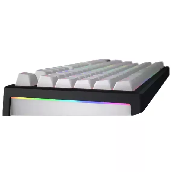 Tastatură HATOR Skyfall 80, Cu fir / Fără fir, Negru | Alb, 5 image