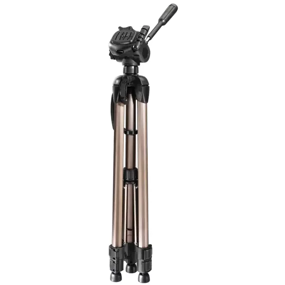 Trepied/Monopod HAMA Star 63, Cap panoramic cu 3 căi, Bej, 5 image