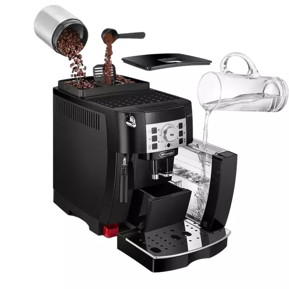 Aparat de cafea DeLonghi ECAM22.115.B, Negru, 4 image
