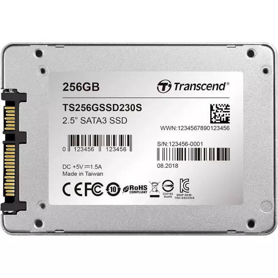 Unitate SSD Transcend SSD230S, 256GB, TS256GSSD230S, 7 image