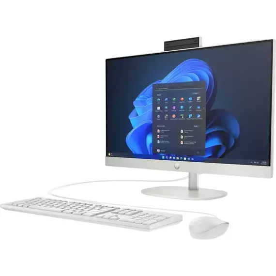 Computer All-in-One HP ProOne 240 G10, 23,8", Intel Core Ultra 5 125U, 8GB/512GB, Fără SO, Alb, 4 image