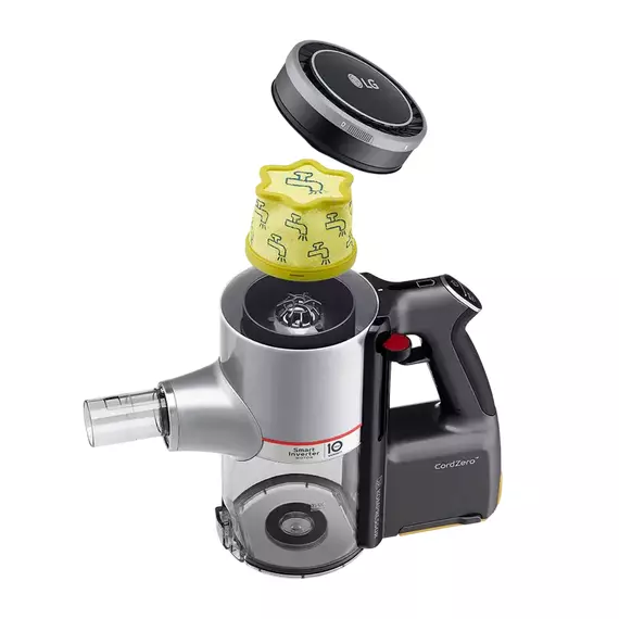 Aspirator Vertical LG A9K-CORE3S, Argintiu, 5 image