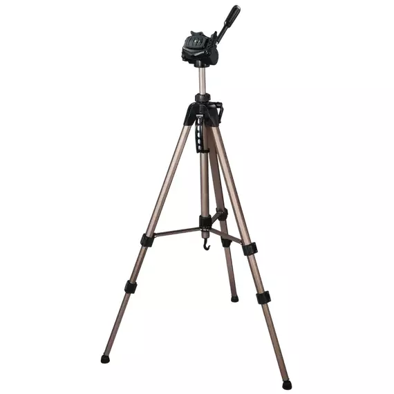 Trepied/Monopod HAMA Star 63, Cap panoramic cu 3 căi, Bej, 4 image