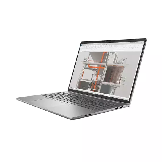 Stație de lucru 16" HP ZBook X G1i 16, Meteor Silver, Intel Core Ultra 9 285H, 64GB/2048GB, Windows 11 Pro, 2 image
