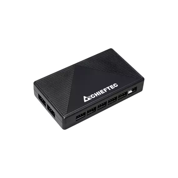 Carcasă PC Chieftec Hunter 3, Midi-Tower, Fără PSU, Negru, 7 image