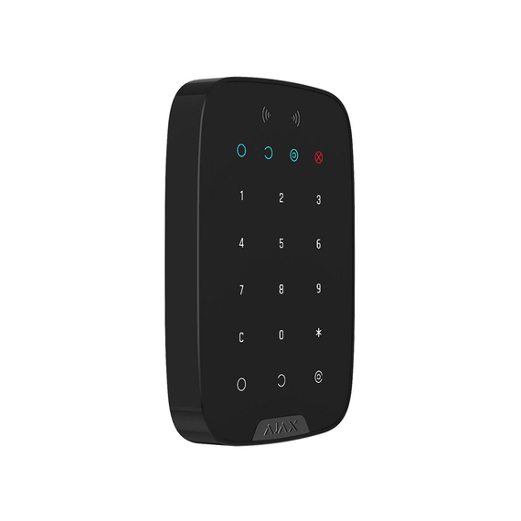 Tastatură tactilă fără fir Ajax KeyPad Plus, Negru, 4 image