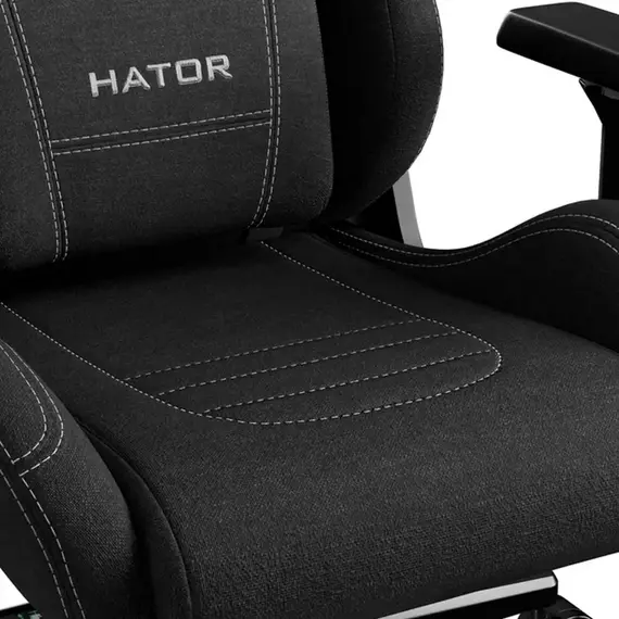 HATOR Arc Fabric  Gaming Chair, Jet Black, 8 image