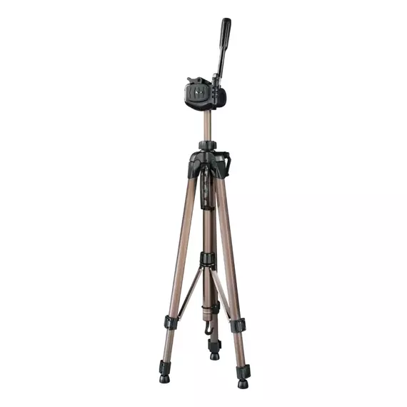 Trepied/Monopod HAMA Star 63, Cap panoramic cu 3 căi, Bej, 8 image