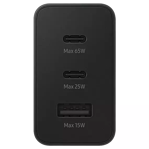 Încărcător Samsung Trio Fast Travel Charger EP-T6530, 65W, Negru, 4 image
