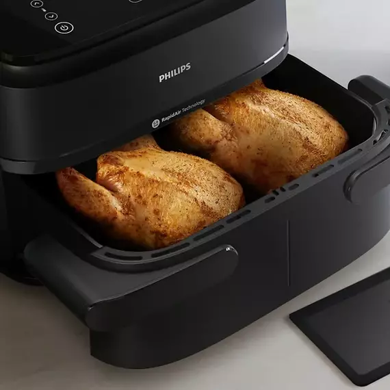 Friteuză cu aer cald Philips NA150/00, Negru, 5 image