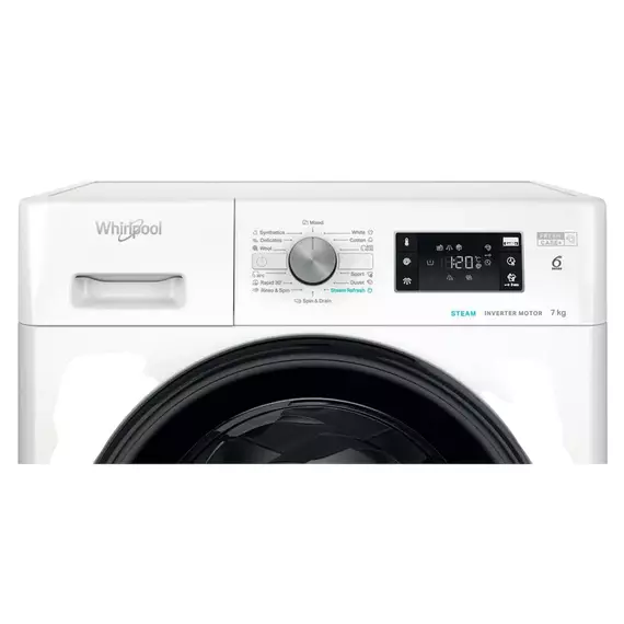 Mașină de spălat Whirlpool FFB 7469 BV EE, 7kg, Alb, 8 image