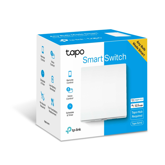 Comutator inteligent de lumină TP-LINK Tapo S210, Alb, 6 image