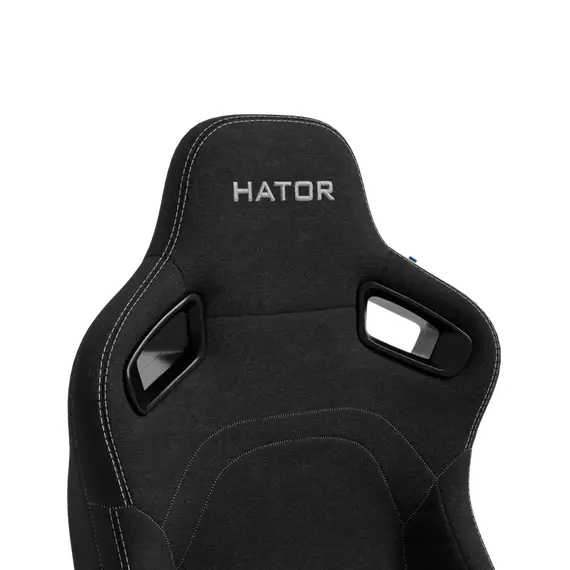 HATOR Arc Fabric  Gaming Chair, Jet Black, 6 image