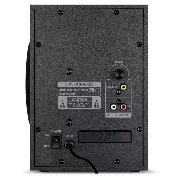 Sistem audio 2.1 CH SVEN MS-315, Negru, 7 image