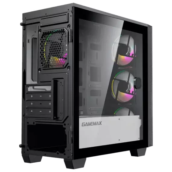 Carcasă PC Gamemax Aero Mini, Mini-Tower, Fără PSU, Negru, 8 image