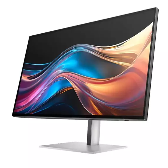 27" Monitor HP S7 Pro 727pq, IPS 2560x1440 WQHD, Argintiu, 4 image