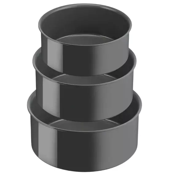 Set de vase Tefal L2609402, Gri, 2 image