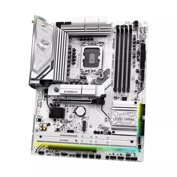 Placă de bază ASRock B860 STEEL LEGEND WIFI, LGA1851, Intel B860, ATX, 6 image